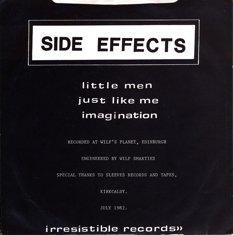 Side effects back cover